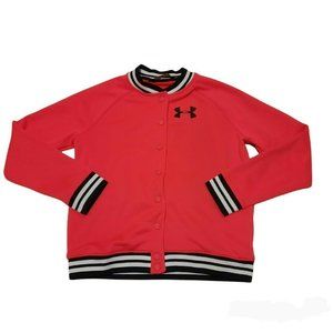Under Armour Girls Hot Pink Athletic Jacket XL